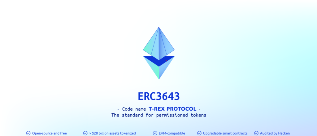 ERC3643 - Trasformando i Mercati Finanziari: La Tokenizzazione di Asset Reali con il Protocollo T-REX